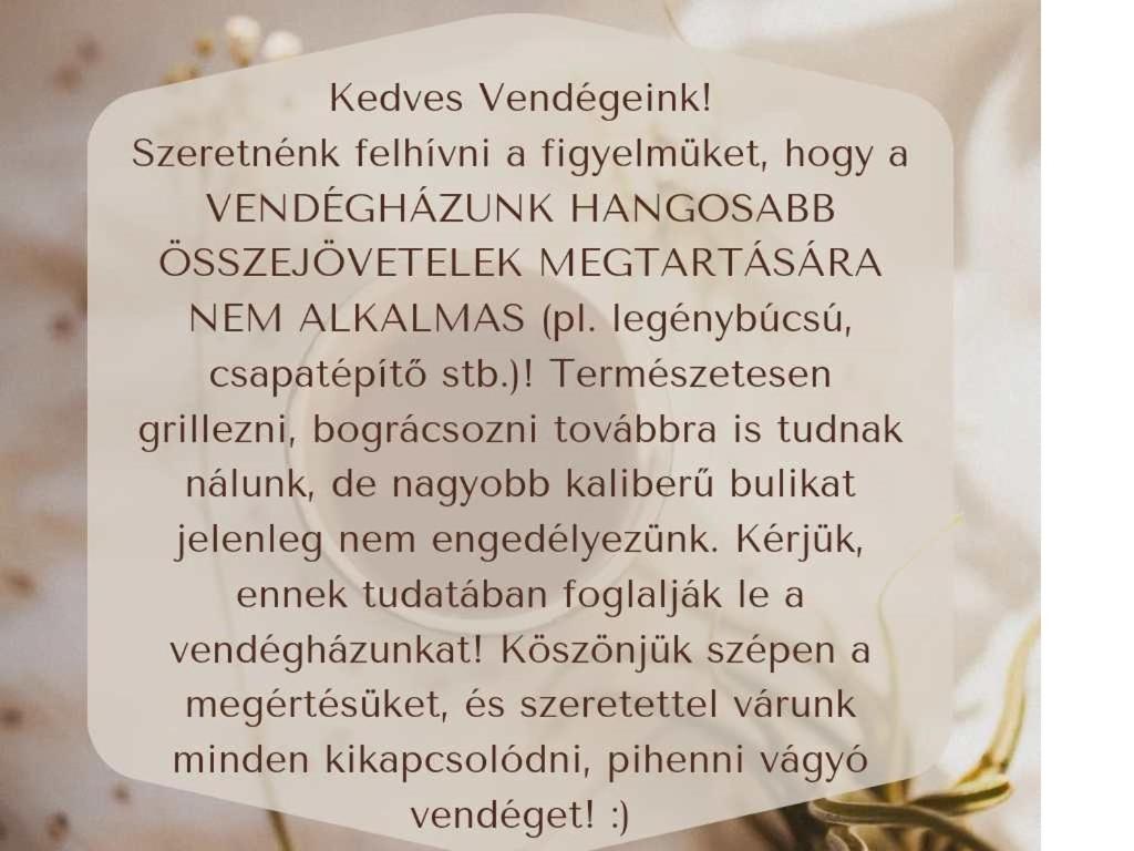 Sokristaly Vendeghaz Hotel Demjén Buitenkant foto